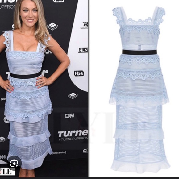 Self-Portrait Petunia Dress - Picture 1 of 4